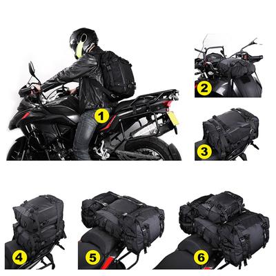 Multifunction Motorcycle Backpack Waterproof PanniersBag Large Capacity Motorcross K Tail Bag Travel Luggage Backpack