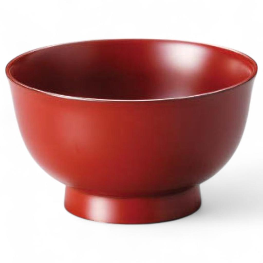 Set of 5 Lacquerware Made In J-kitchens Bowls, Hand-Painted, Japan, PID-527681