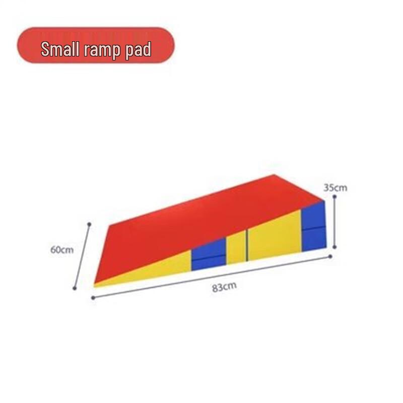 WEZHO Kids Sensory Integration Soft Play Triangle Ramp