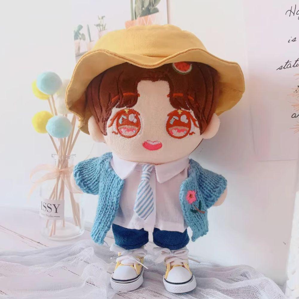 

Мини-20 см хлопковая кукольная одежда, комбинезон 20 см кукольная одежда, хлопковый костюм куклы, хлопковые мягкие куклы