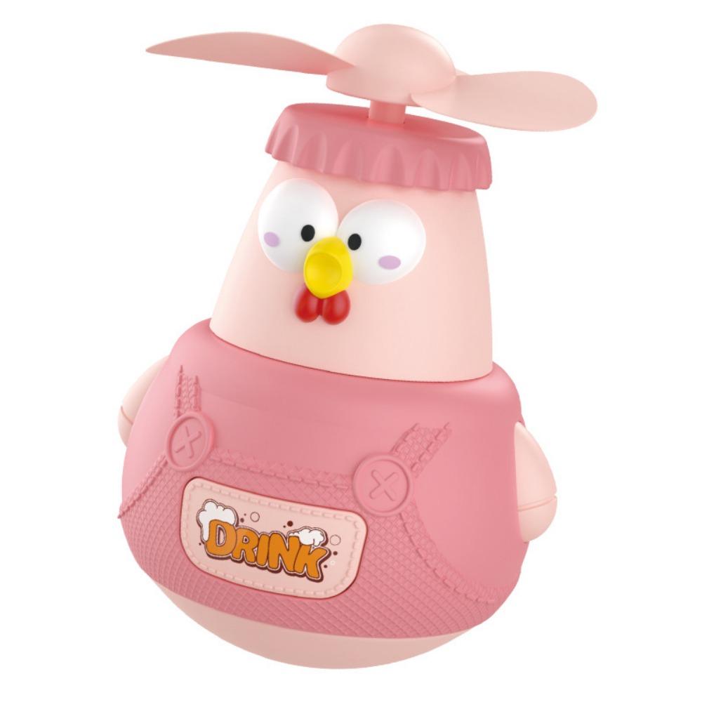 

Cartoon Tumbler Personal Fan Handheld Mini Tumbler Electric Coolers Student Dormitory розовый