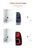 Toyota Hilux Pickup Tail Light: LED Running, Brake, and Reverse Light.