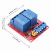 2 Channel High and Low Level Trigger Optocoupler Isolation Relay Module  DIY Electronics Projects
