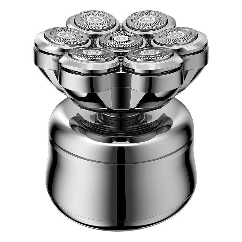 Magnetic Suction Electric Shaving Kit - Men's Beard Trimmer - Household Seven-blade Head Set - Shaving Knife Manufacturer
