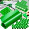 11MM Plant Garden Tunnel Hoop Clamps For Fix Greenhouse Accessories With Insulation Film Plants Roots Stems Support Frame Green Clips