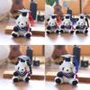 Graduation Panda Plush Pendant Bag Hanging Decoration Keychain Dolls Animal