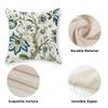 Vintage Bohemian Blue and Green Flower Pillowcase 20x 20 inch 1 pair