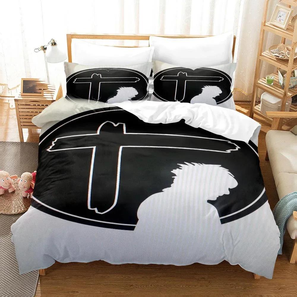 3D Print Indochine Rock Bedding Set Single Twin Double Queen King Cal King Size Bed Linen Set