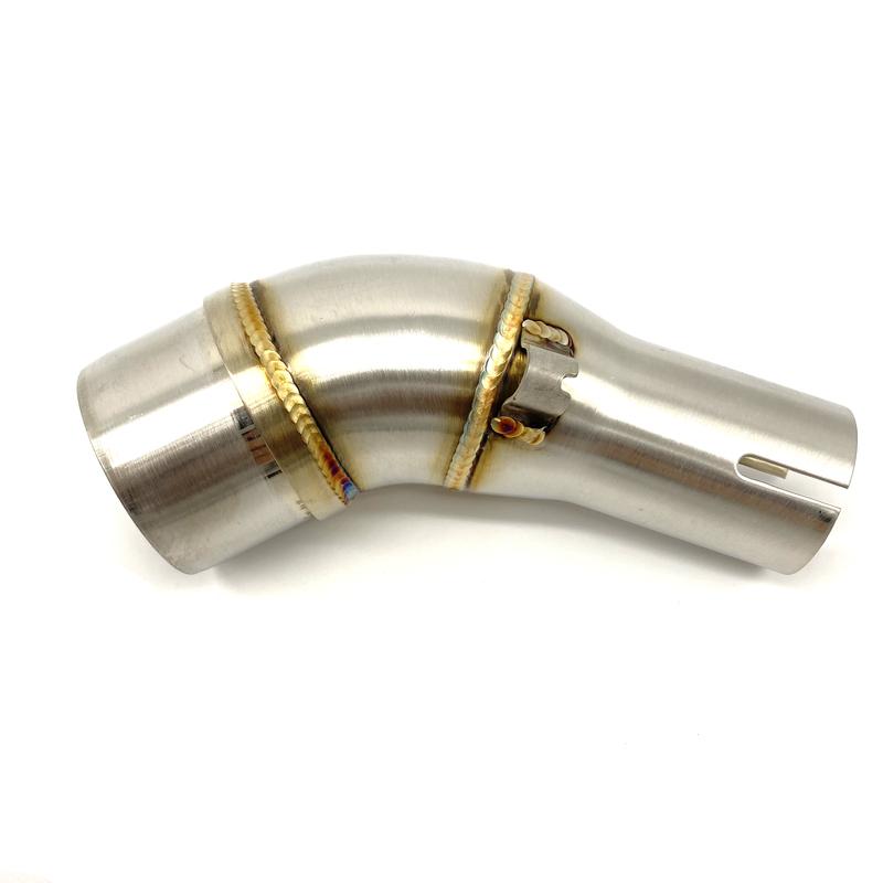 RZ YZFR3 YZFR25 Adattatore Connettore Tubo di Scarico Slip On per Moto Processo di Rivestimento Tubo Centrale Per Yamaha YZF R3 R25 2013-2020