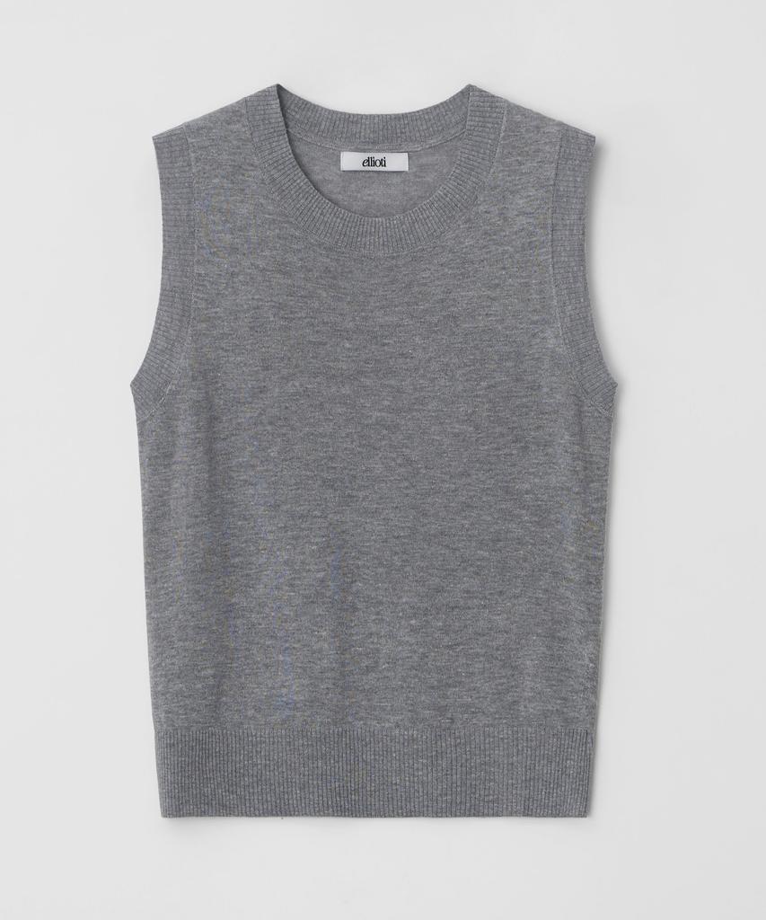 ELLIOTI Arven Sleeveless Knit Top_4Color