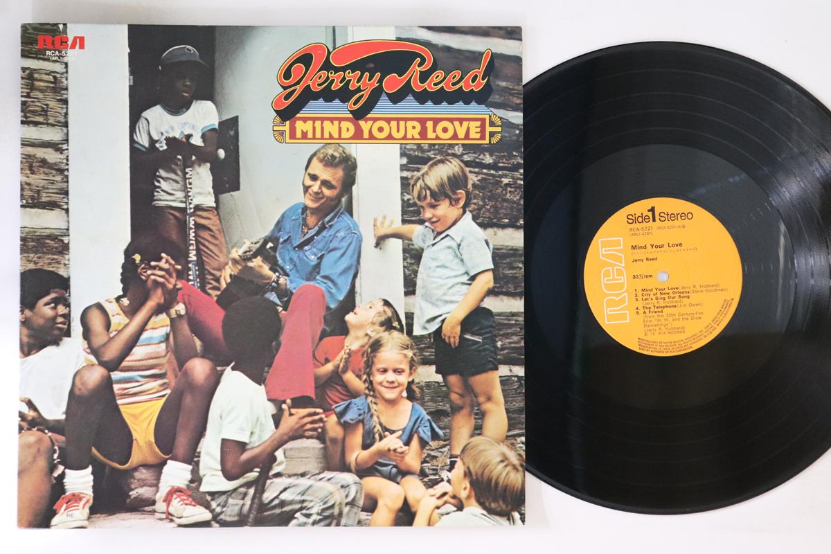 

Виниловая пластинка JERRY REED Mind Your Love RCA5221 RCA 1975 Япония КантриФолк Б/у