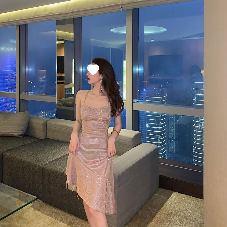 Summer 2025 Sexy Slimming Fishtail Sling Dress for Women