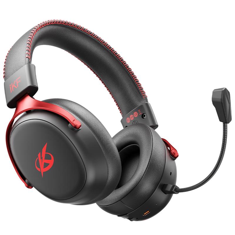 iKF V11 Pro 2.0 Wireless 4-Mode Gaming Headset with Visual Receiver