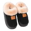 Large Size Winter New Snow Boots Women's Cotton Boots Casual Velvet Thermal Cotton Shoes Women