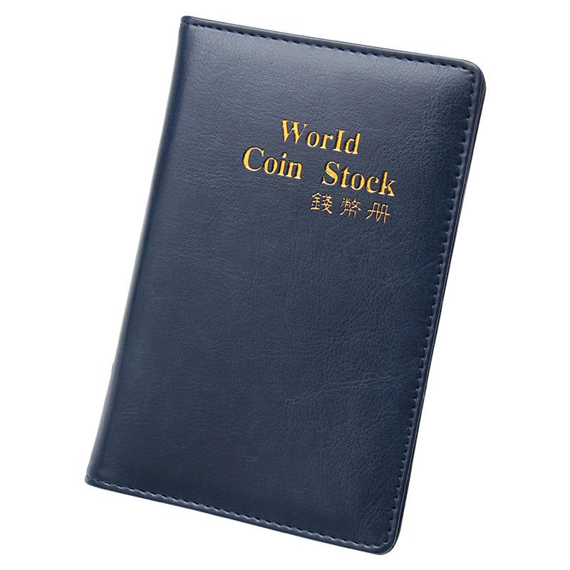 

High Quality Soft Leather Coin Album Purse Ancient Coin Storage Bag Big Gold Coin Commemorative Coin Badges Collection Holder