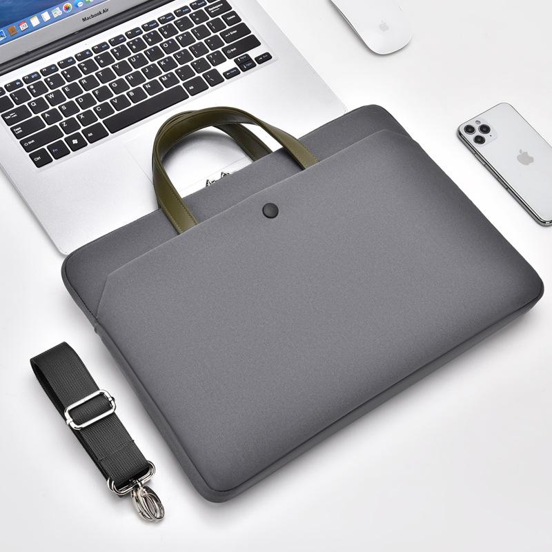 

TS JYL laptop bag,14-inch High Texture Laptop Briefcase For Apple Huawei Notebook Tablet 14 inches серый