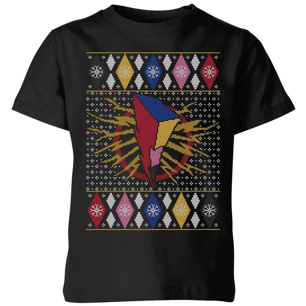 

Power Rangers Kids Christmas T-Shirt - Black - 3-4 Years 120