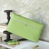 Genuine Cowhide Leather Makeup Crossbody Bag - Elegant, Versatile, Candy-Colored Women's Handheld Tote