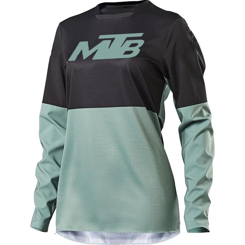 2026neu DAMEN Downhill Trikots Mountainbike MTB Shirts Offroad DH Motorrad Trikot Motocross Sportbekleidung Kleidung Fahrrad spexcel