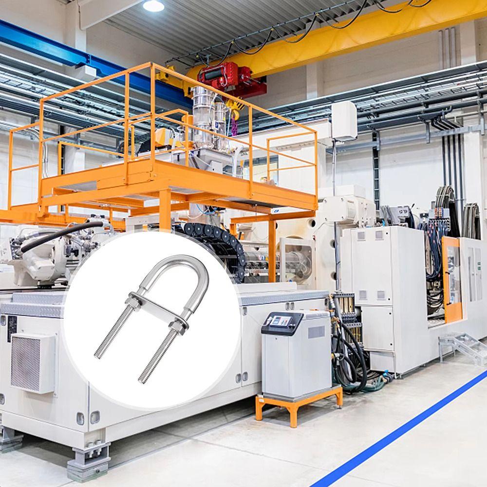 1Pcs Bow Stern Boat Hardware Metal Eye Rope Rigging New Marine U-bolt Yacht Accessories