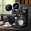 HiBREW Ekspres do kawy H20 Espresso 1350W 20Bar z wbudowanym młynkiem, spieniaczem do mleka, 20-stopniową regulacją mielenia, zbiornikiem na wodę 1,8L