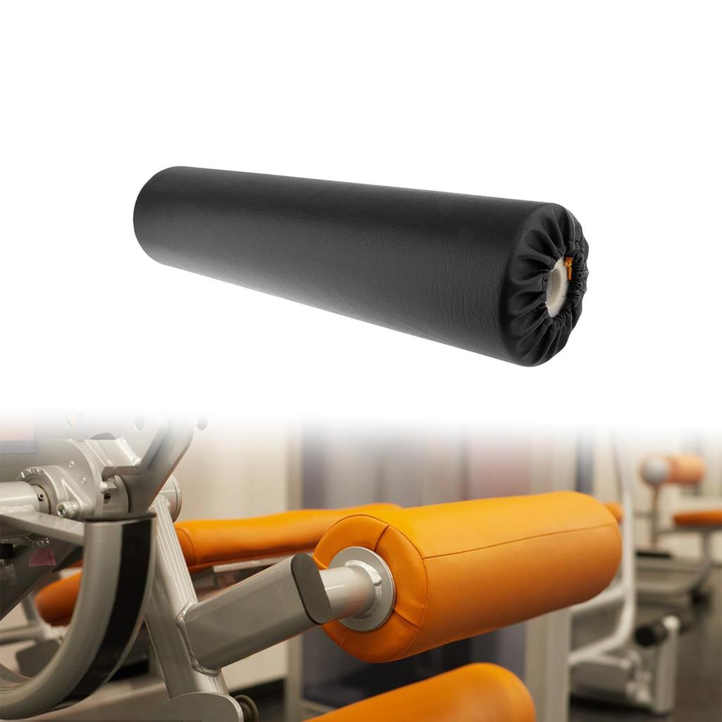 1 Stück Schaumstoff-Fußpolster-Rollenstütze 50 cm Schwammbezug für Indoor-Heim-Fitnessstudio-Übungen