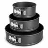 1/1PCS Non-Stick Springform Cake Mould with Removable Base & Adjustable Locking Buckle Tin for Cheesecake Mousse Pastry Homemade