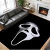 Crystal Velvet Rug Soft Non Slip Indoor Floor Mat Home DecorScream Ghostface