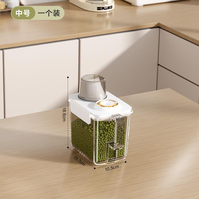 Grains storage box Sealed tank Kitchen safety grade Empty bottle Storage jar Insect-proof and moisture-proof rice noodle bucket