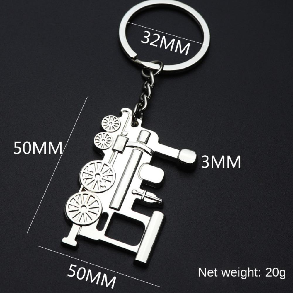 

Metal Keychain Creative Racing Car Styling Pendant New Car Keyring 08