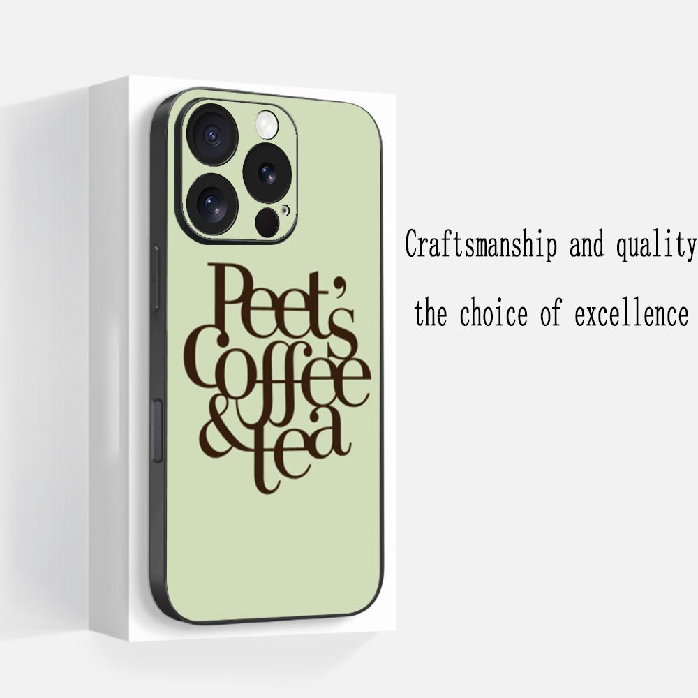 

Cool coffee pattern design Phone Case For iPhone 17 16 e 15 14 13 12 Plus Mini Pro Max Soft black Shockproof Cover iPhone 15 Pro