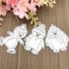 Three Christmas Snowman Knife Moulds Etching Knife Moulds Embossing Knife Moulds Cut dies Scrapbook