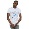 Disney Mens Frozen Olaf Ice Cube T-Shirt