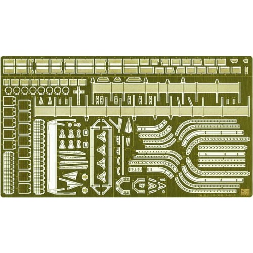 Hasegawa 1/350 Scale Japanese Navy Akagi Detail-Up Etching Parts Basic B Plastic Model Parts QG27