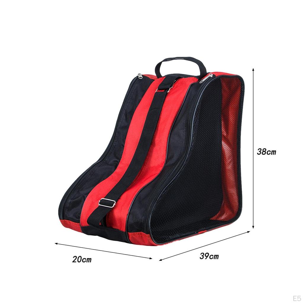 Sac Roller Oxelo Sac De Transport Pour Patins à Roulettes - Sac Triangulaire Bandoulière Réglable | Enfant Et Adulte | Rangement Pratique Sac Patinage Enfant Adulte