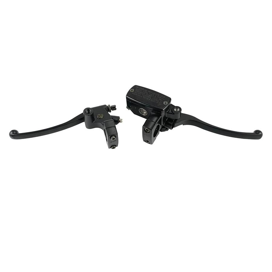 25mm Motorcycle Hydraulic Brake Clutch Master Cylinder Hydraulic Pump Lever 2Pcs