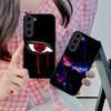 Anime Eyes Phone Case for Samsung Galaxy S26 S25 S24 S23 S22 S21 Plus FE Ultra Skin Feel Shockproof Cover