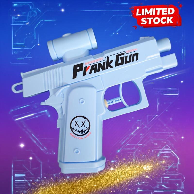 Double Sided Spy Prop Water Gun, Spray Water On Both Ends, Manual Continuous Firing, Creative Water Game, Water Combat, Prank and Prank Prop