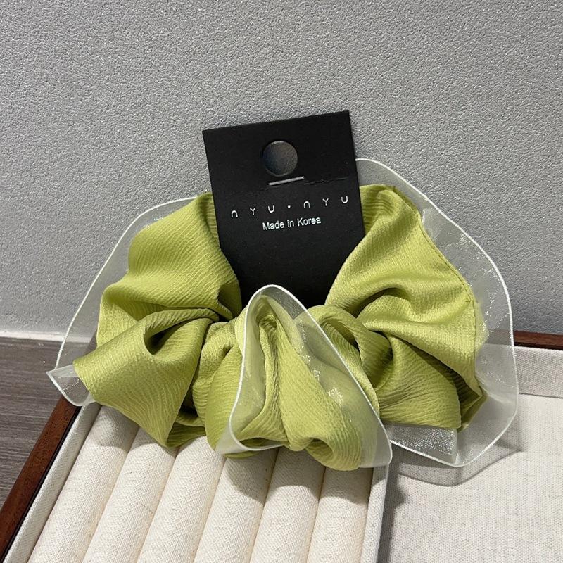 

Модные кружевные резинки для волос для женщин эластичная резинка для волос большие атласные резинки для волос для девочек черная веревка для волос белые повязки на голову аксессуары для волос