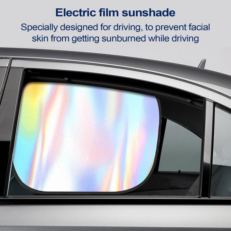 Window Sunshade Automotive Window Sunshades Reusable Protection Removable Static Adhesion For Automotive Truck Vehicle Interior