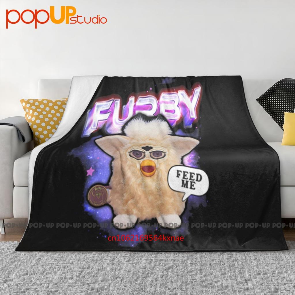 Furby Vintage Homage Fan Retro 90S Ultra-Soft Blanket Quilt Winter Sofa Cover Bed Covers