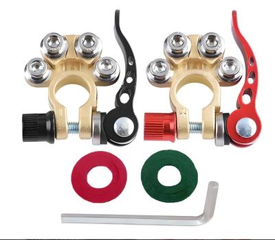 Battery Terminal Clamps 6V, 12V, 24V - Set of 2 Pcs Off-Road