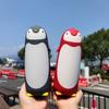 280ml Penguin Thermos Bottle Double Wall Vacuum Water Bottle Penguin Insulating Bottle  Office