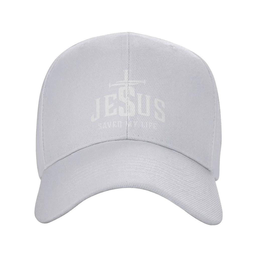 All Season Jesus Saved My Life Baseball Caps Outfit For Unisex New  Trucker Cap Adjustable