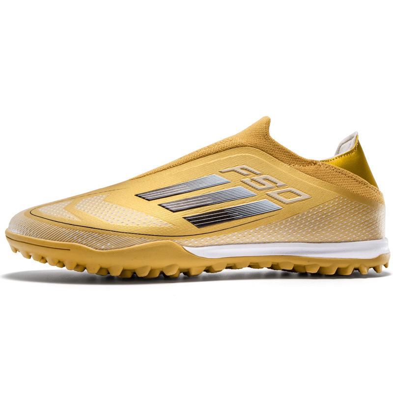 F50 European Cup Unisex Youth Long Spike Football Shoes for Turf Training & Competition