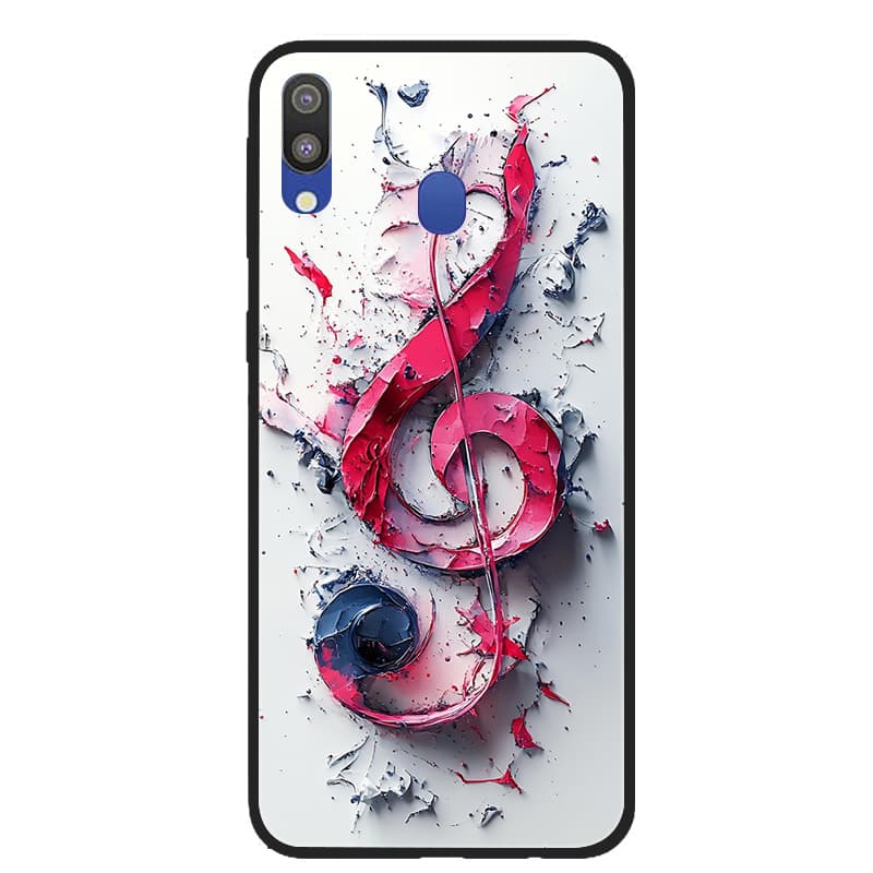 For Samsung Galaxy M20 M30 M30S Case Soft TPU Silicone Case For Samsung A40S M21 M30s M 30S M20 M30 Fashion Patterns Matte Case
