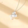 Lucky Bag Solid Ancient Chinese Style Pendant Simple Literary Clavicle Chain