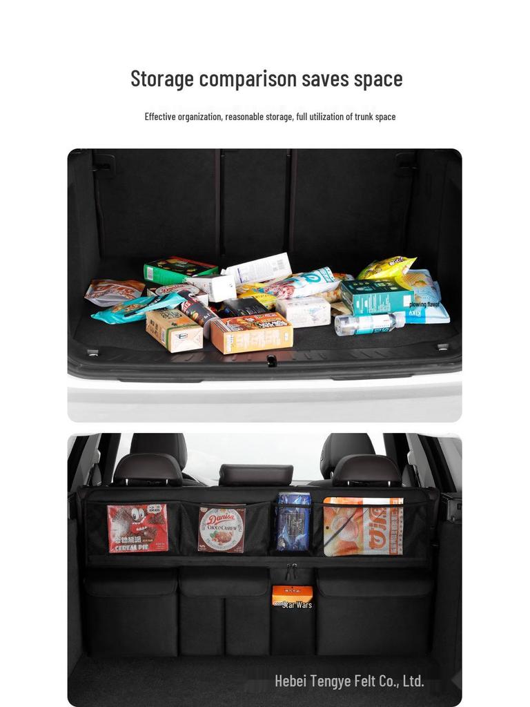 Car Trunk Multi-Function Organizer - Rear Seat Hanging Bag