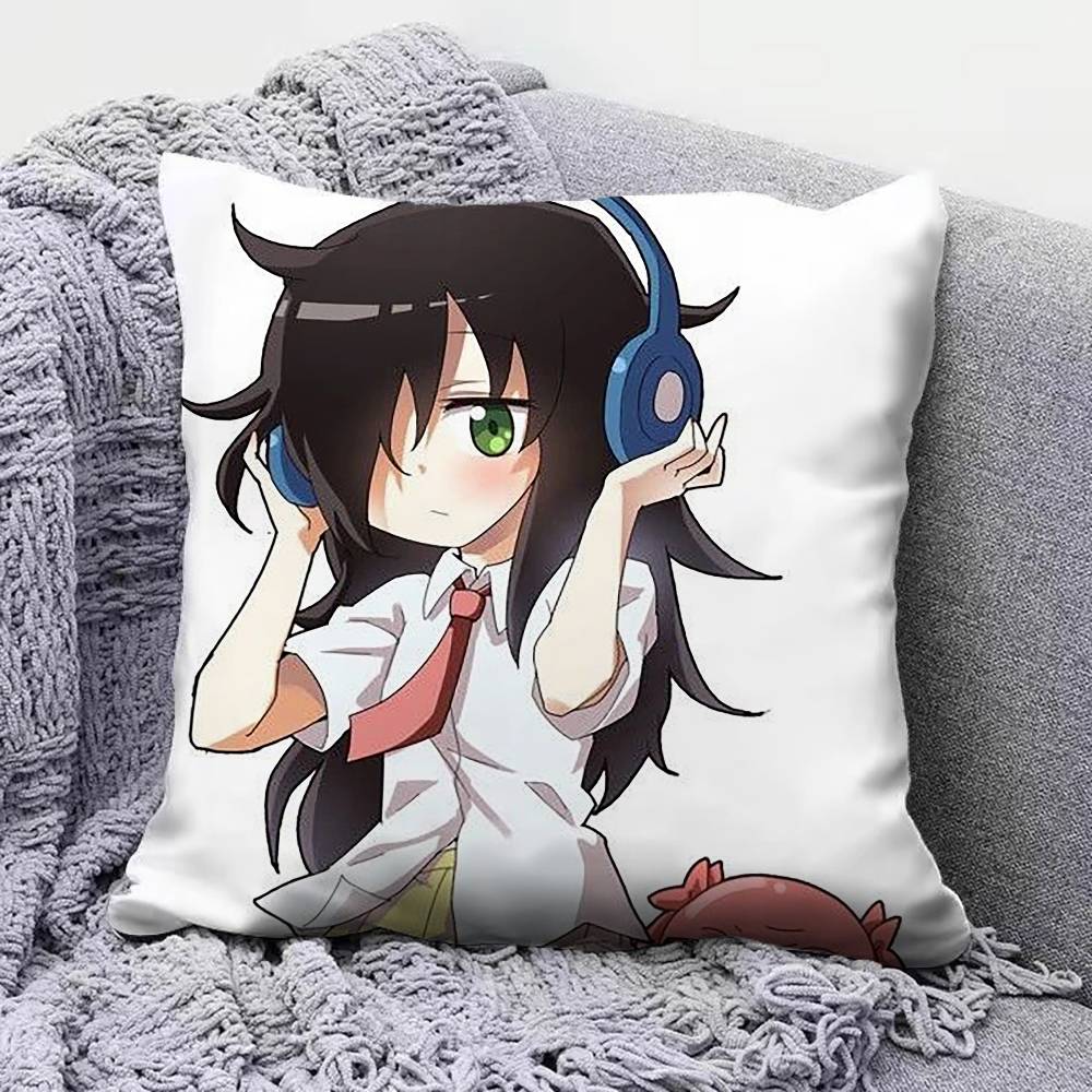 Watamote Tomoko Kuroki Home Sofa Cushion Covers and Aecorative Custom Pillow Covers