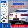 Adesivo per Auto 90mm ABS Adesivi a Stella Emblema Baule Posteriore Auto Per Mercedes Benz S320 W164 W203 W204 W168 C180 E320 A200 GLE GLS CLS G